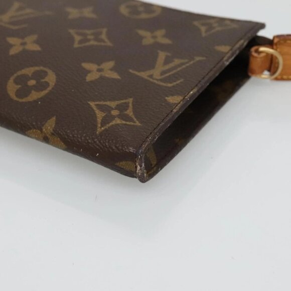 LOUIS VUITTON Monogram Bucket GM Accessory Pouch Vintage LV Auth - Picture 16 of 16